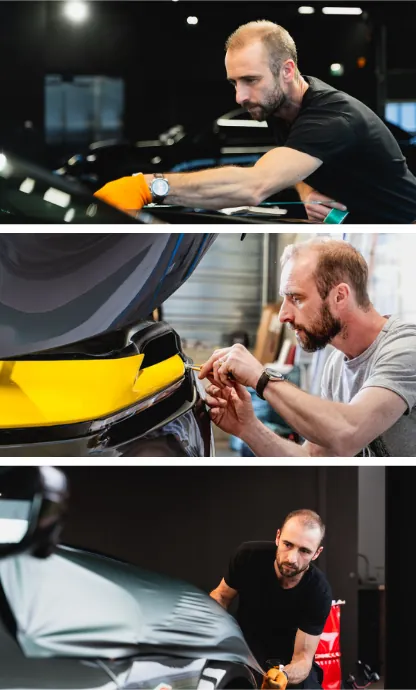 Portrait d’artisan en situation de travail pour valoriser un savoir-faire en région lyonnaise